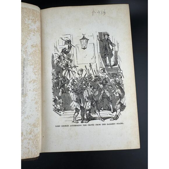 Charles Dickens "Barnaby Ridge - Volume II" - The Peterson's Duodecimo Edition - Picture 7 of 9